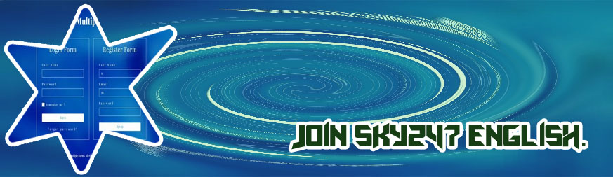Sky247 login form